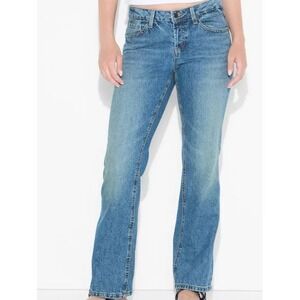 Wild Fable Easy Rigid Womens 16 Medium Wash Low Rise Bootcut Jeans 100% Cotton